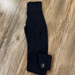 Bombshell Sportswear navy Leggings with Logo